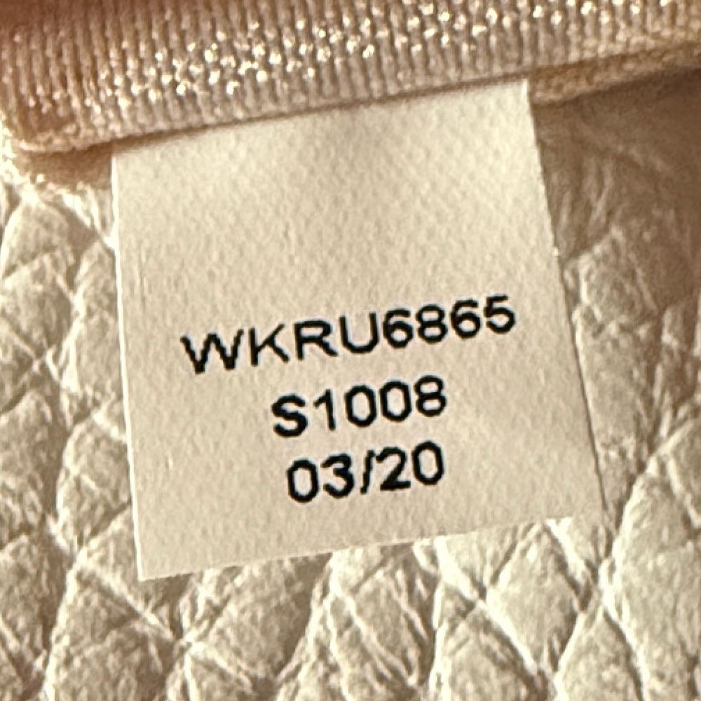 KATE SPADE ♠️ New York 🤍Rowe🤍 WHITE PERFORATED TOP ZIP SATCHEL BAG 🌟EUC🌟 - Picture 15 of 17